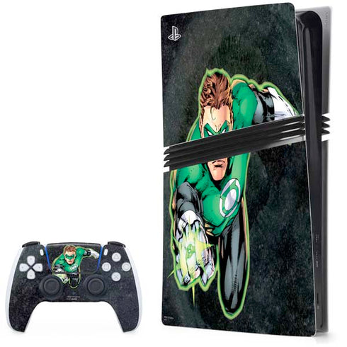 DC Comics Green Lantern Portrait Art by Jim Lee PS5 Pro Bundle Skin