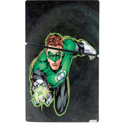 DC Comics Green Lantern Portrait Art by Jim Lee PS5 Slim Digital Edition Console Skin
