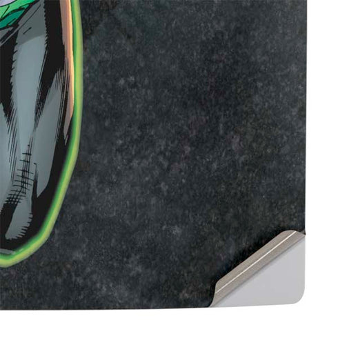 DC Comics Green Lantern Portrait Art by Jim Lee PS5 Slim Digital Edition Console Skin