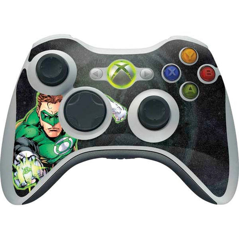 DC Comics Green Lantern Portrait Art by Jim Lee Xbox 360 Wireless Controller Skin