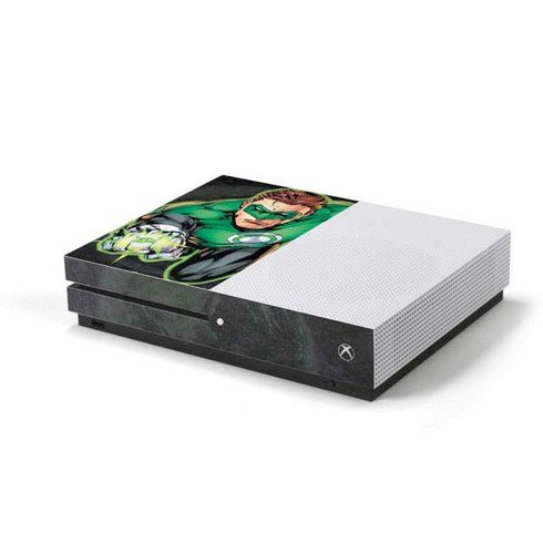 DC Comics Green Lantern Portrait Art by Jim Lee Xbox One S Console Skin
