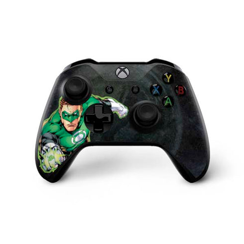 DC Comics Green Lantern Portrait Art by Jim Lee Xbox One X Controller Skin