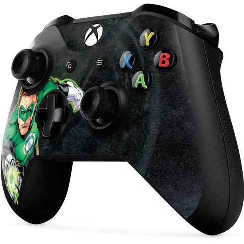 DC Comics Green Lantern Portrait Art by Jim Lee Xbox One X Controller Skin