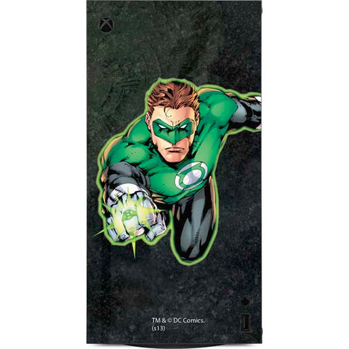 DC Comics Green Lantern Portrait Art by Jim Lee XBox Series X Digital Edition Console Skin