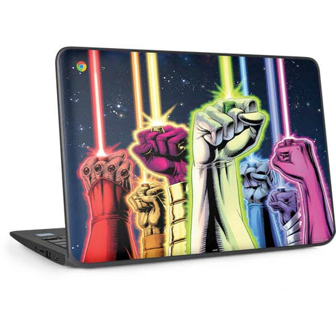 DC Comics Green Lantern Blackest Night: Tales of the Corps 1 Cover HP Chromebook Skin