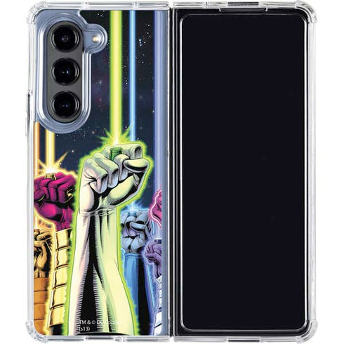 DC Comics Green Lantern Blackest Night: Tales of the Corps 1 Cover Galaxy Z Fold5 5G Clear Case