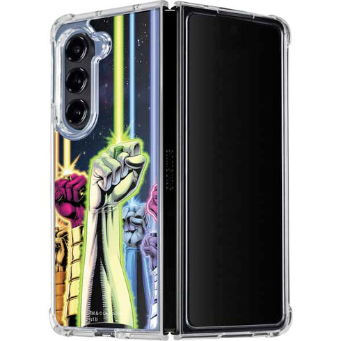 DC Comics Green Lantern Blackest Night: Tales of the Corps 1 Cover Galaxy Z Fold5 5G Clear Case