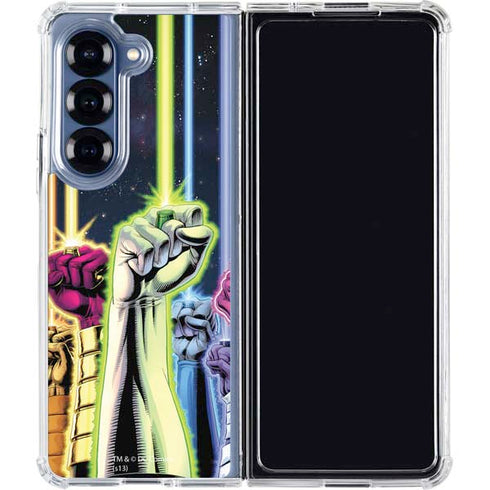 DC Comics Green Lantern Blackest Night: Tales of the Corps 1 Cover Galaxy Z Fold6 Clear Case