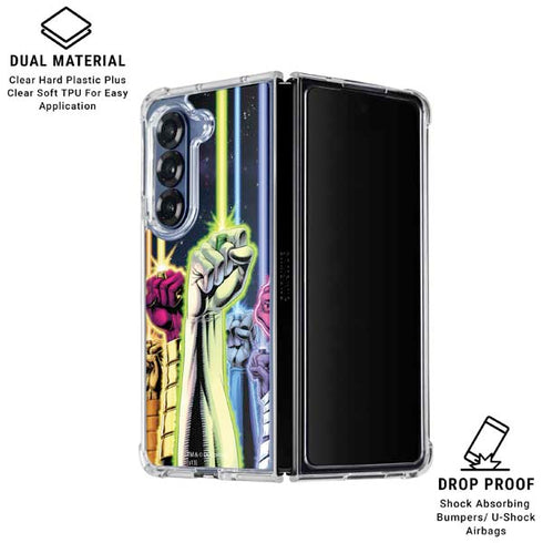 DC Comics Green Lantern Blackest Night: Tales of the Corps 1 Cover Galaxy Z Fold6 Clear Case