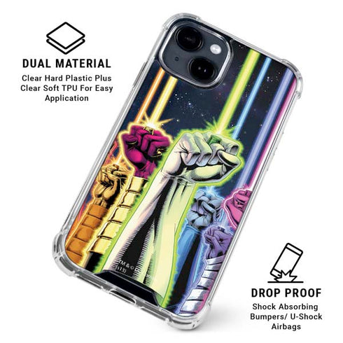 DC Comics Green Lantern Blackest Night: Tales of the Corps 1 Cover iPhone 15 Clear Case