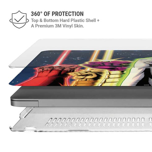 DC Comics Green Lantern Blackest Night: Tales of the Corps 1 Cover MacBook Pro 14in (2021-24) Case plus Skin