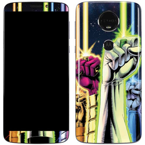DC Comics Green Lantern Blackest Night: Tales of the Corps 1 Cover Moto E5 Plus Skin