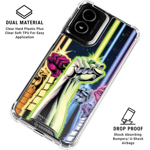 DC Comics Green Lantern Blackest Night: Tales of the Corps 1 Cover Moto G Power 5G (2024) Clear Case