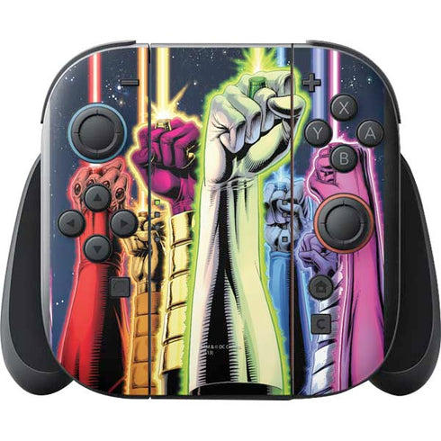 DC Comics Green Lantern Blackest Night: Tales of the Corps 1 Cover Nintendo Switch 2 (2025) with Joy-Con Skin