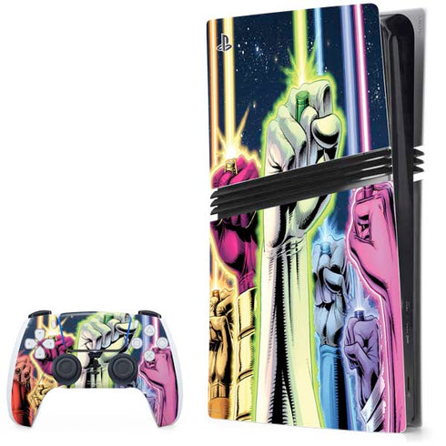 DC Comics Green Lantern Blackest Night: Tales of the Corps 1 Cover PlayStation PS5 Skins