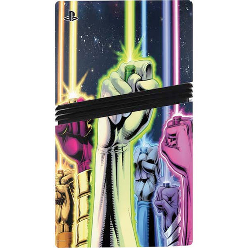 DC Comics Green Lantern Blackest Night: Tales of the Corps 1 Cover PS5 Pro Console Skin