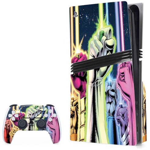 DC Comics Green Lantern Blackest Night: Tales of the Corps 1 Cover PS5 Pro Disk Bundle Skin