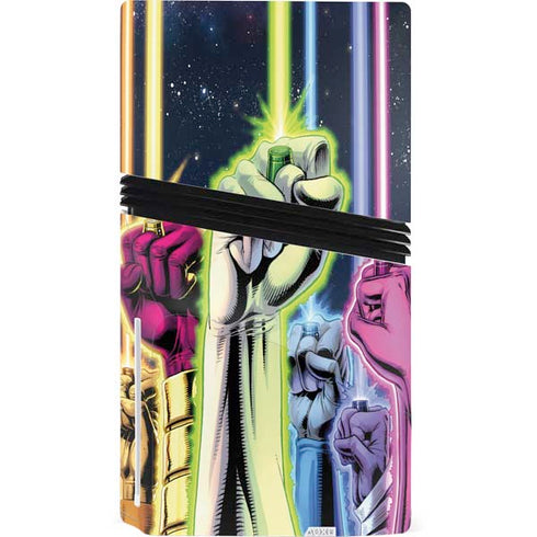 DC Comics Green Lantern Blackest Night: Tales of the Corps 1 Cover PS5 Pro Disk Console Skin
