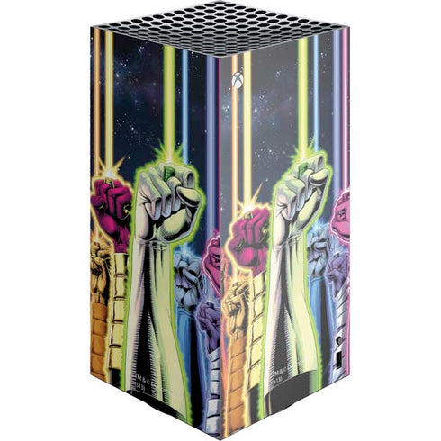 DC Comics Green Lantern Blackest Night: Tales of the Corps 1 Cover XBox Series X Digital Edition Console Skin