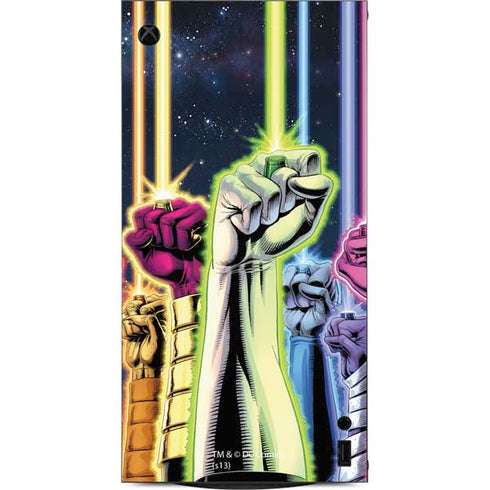 DC Comics Green Lantern Blackest Night: Tales of the Corps 1 Cover XBox Series X Digital Edition Console Skin
