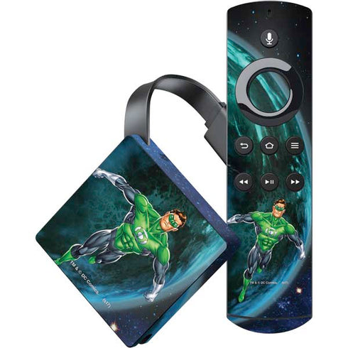 DC Comics Green Lantern Action Pose in Space Amazon Fire TV Skin