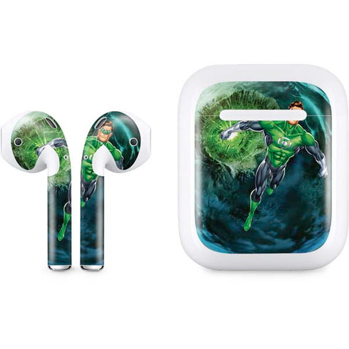 DC Comics Green Lantern Action Pose in Space Apple AirPods Skin