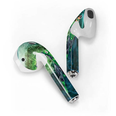 DC Comics Green Lantern Action Pose in Space Apple AirPods Skin