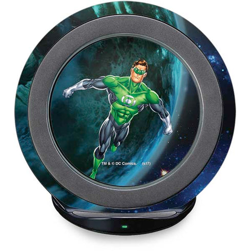 DC Comics Green Lantern Action Pose in Space Fast Charge Wireless Charging Stand Skin