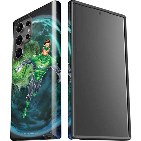 DC Comics Green Lantern Action Pose in Space Galaxy S23 Ultra Pro Case