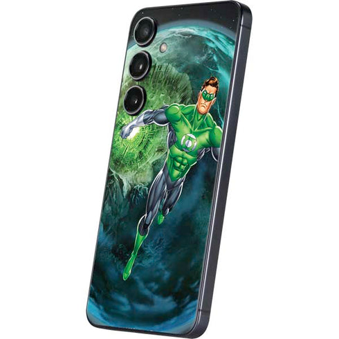 DC Comics Green Lantern Action Pose in Space Galaxy S25 Skin