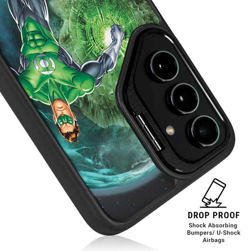 DC Comics Green Lantern Action Pose in Space Galaxy S24 Ultra Kickstand Case