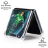 DC Comics Green Lantern Action Pose in Space Galaxy Z Flip6 Clear Case