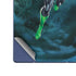 DC Comics Green Lantern Action Pose in Space Galaxy Z Fold6 Skin