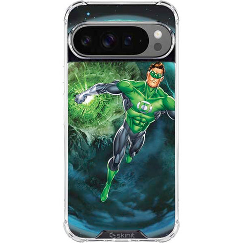 DC Comics Green Lantern Action Pose in Space Google Pixel 10 Pro XL Clear Case