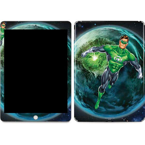 DC Comics Green Lantern Action Pose in Space Apple iPad Skin