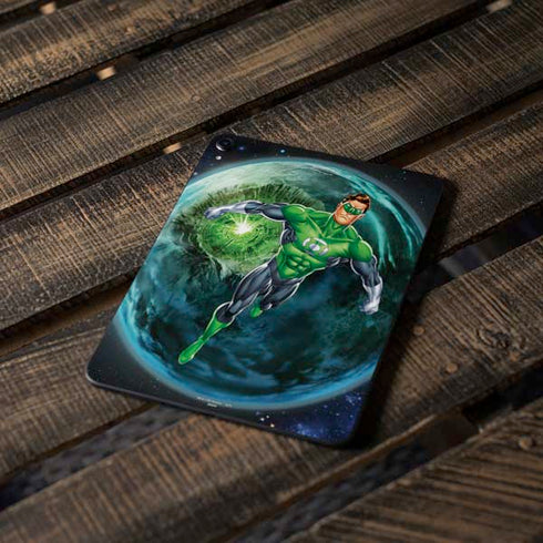 DC Comics Green Lantern Action Pose in Space Apple iPad Pro Skin