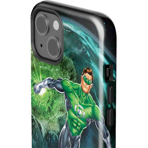 DC Comics Green Lantern Action Pose in Space iPhone 15 Impact Case