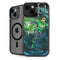 DC Comics Green Lantern Action Pose in Space iPhone 15 Plus Kickstand Case