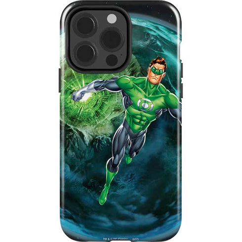 DC Comics Green Lantern Action Pose in Space iPhone 15 Pro Impact Case