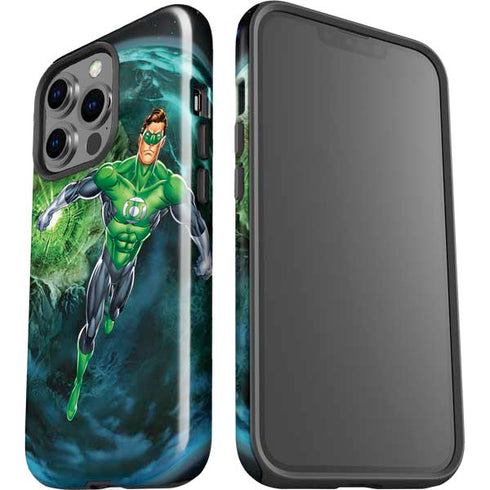 DC Comics Green Lantern Action Pose in Space iPhone 15 Pro Impact Case