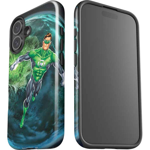 DC Comics Green Lantern Action Pose in Space iPhone 16 Impact Case