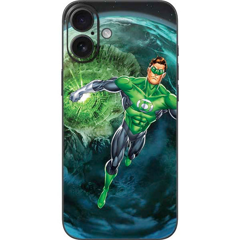 DC Comics Green Lantern Action Pose in Space iPhone 16 Plus Skin