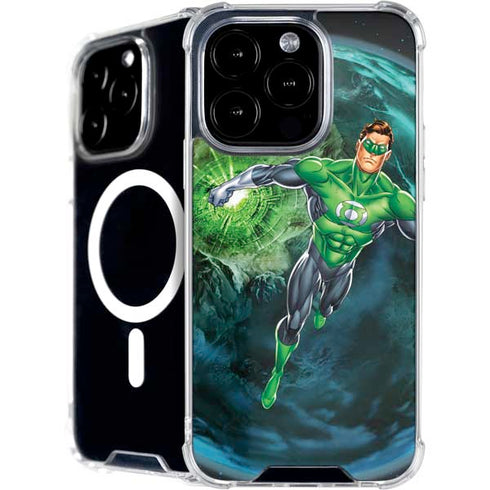 DC Comics Green Lantern Action Pose in Space iPhone 16 Pro MagSafe Case