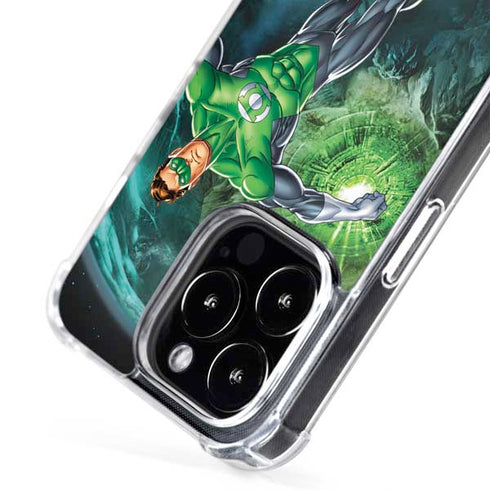 DC Comics Green Lantern Action Pose in Space iPhone 16 Pro MagSafe Case