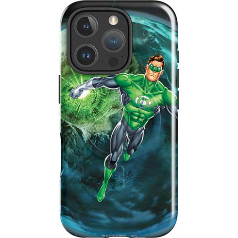 DC Comics Green Lantern Action Pose in Space iPhone 16 Pro Magsafe Impact Case