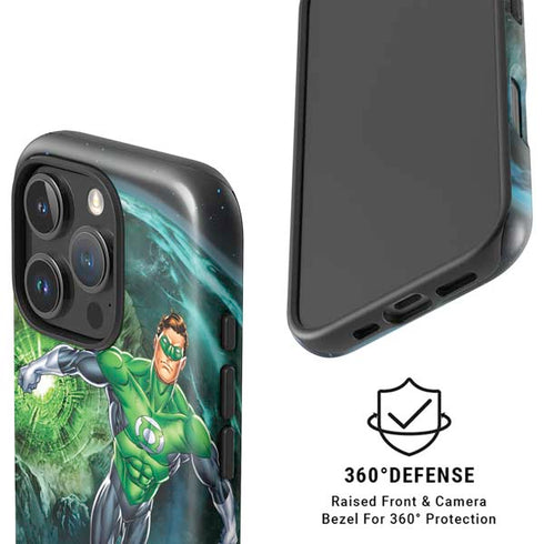 DC Comics Green Lantern Action Pose in Space iPhone 16 Pro Magsafe Impact Case