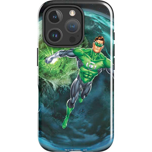 DC Comics Green Lantern Action Pose in Space iPhone 16 Pro Max Impact Case
