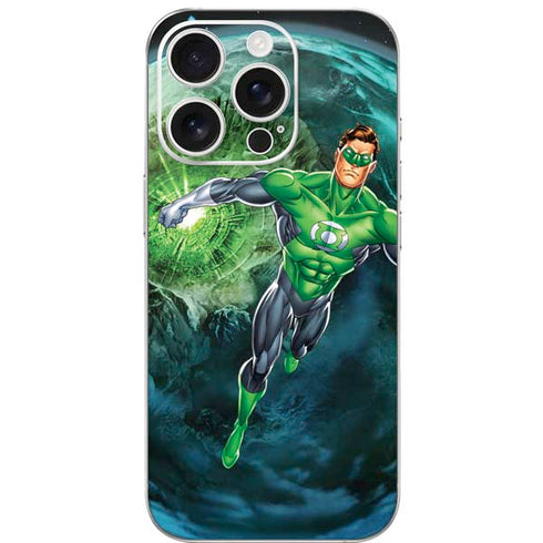 DC Comics Green Lantern Action Pose in Space iPhone 16 Pro Skin