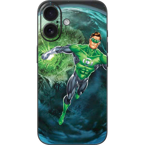 DC Comics Green Lantern Action Pose in Space iPhone 16 Skin