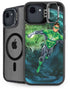 DC Comics Green Lantern Action Pose in Space iPhone 16e Kickstand Case